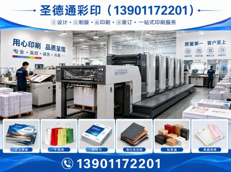 东城区包装印刷展示图
